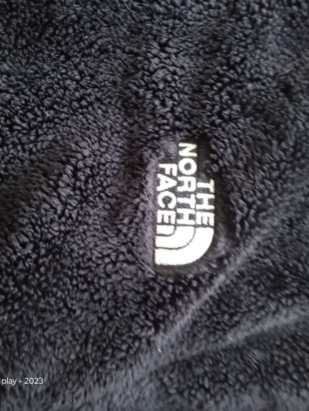 The North Face Osito Full Zip Fleece Jacket Long Sleeve Black Size Medium - Picture 4 of 15